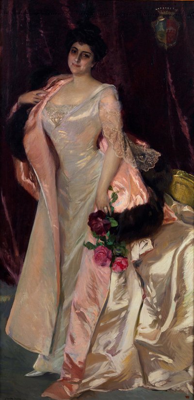 Retrato de Mercedes Mendeville, condesa de San Félix de Joaquín Sorolla